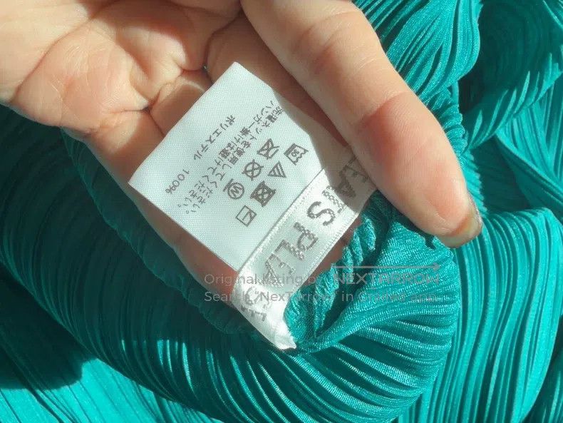 Issey Miyake Issey Miyake Green Star Spring Top Size L / US 10 / IT 46 - 2 Thumbnail
