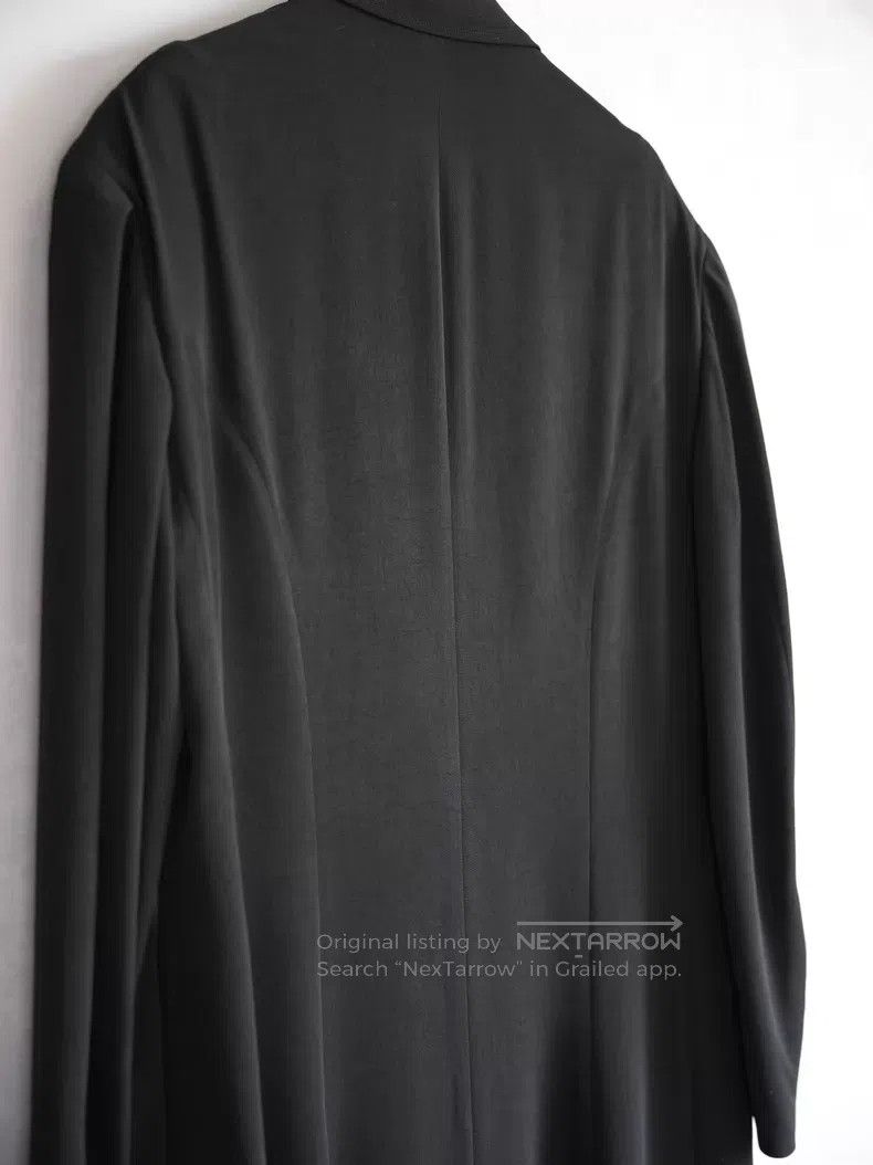 Yohji Yamamoto Yohji Yamamoto Size 3 24AW tailcoat with back pleat and tri Size 40S - 7 Thumbnail