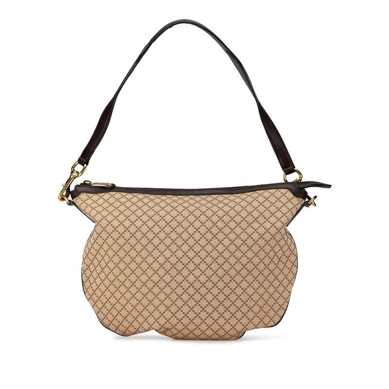 Gucci Gucci Gucci Diamante Tote Canvas Leather 251831 Canvas Tote Bag 251831 in Very Good Condition Size ONE SIZE - 1 Thumbnail