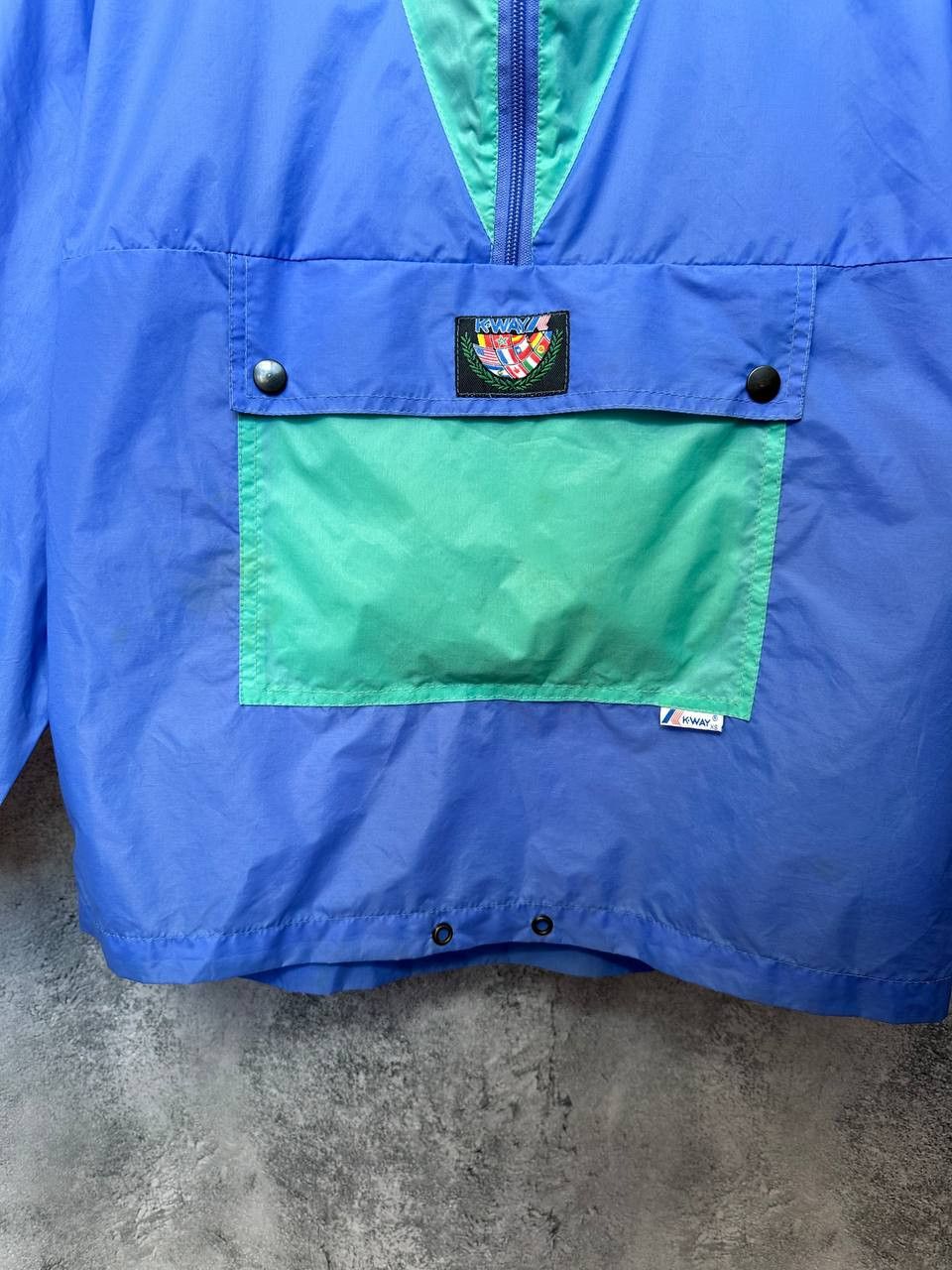 K-Way K-WAY Le Vrai 3.0 Vintage 80s Windbreaker Jacket Relaxed Fit Size US XS / EU 42 / 0 - 9 Thumbnail