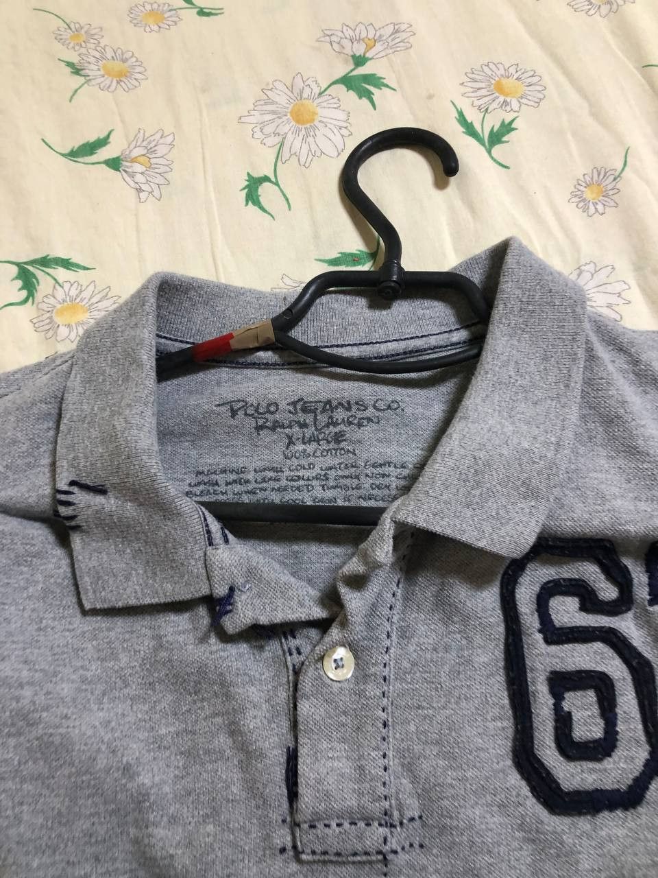 Polo Ralph Lauren Men's Vintage Polo Jeans Company PRL Cotton Polo Size US XL / EU 56 / 4 - 14 Thumbnail