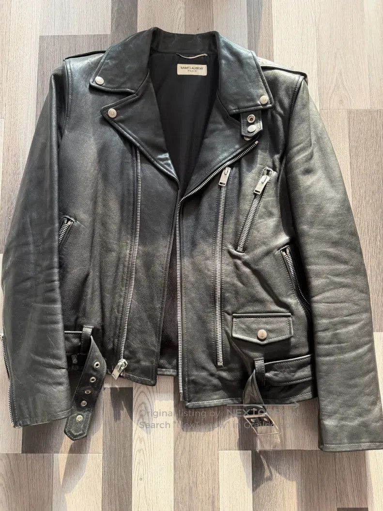 Saint Laurent Paris Saint Laurent Paris Leather Jacket Size US M / EU 48-50 / 2 - 1 Thumbnail