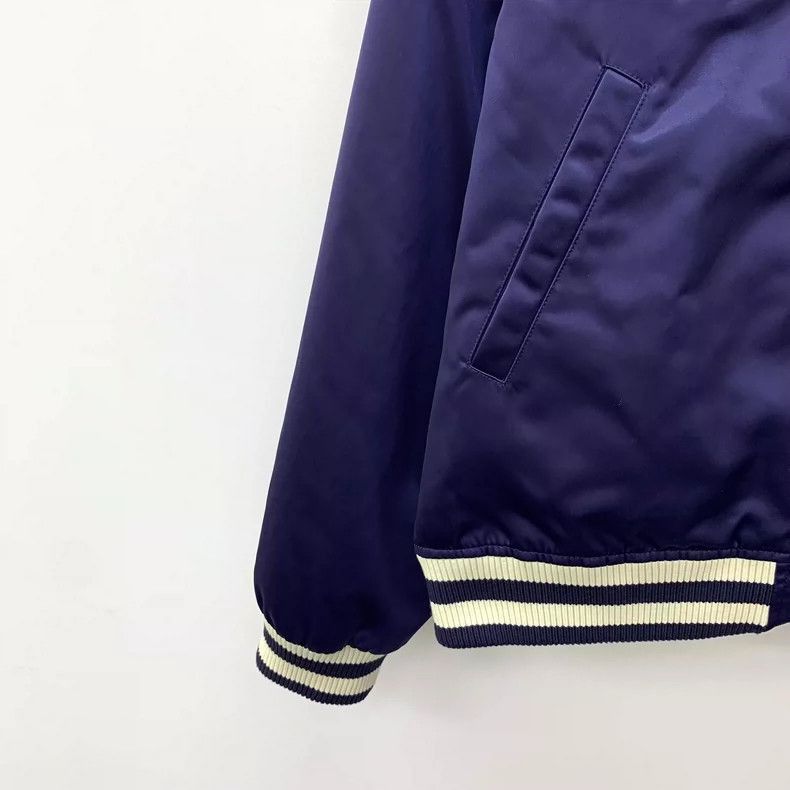 Louis Vuitton Louis Vuitton Logo Blue Long Sleeve Jacket -2505 Size US XXL / EU 58 / 5 - 4 Thumbnail