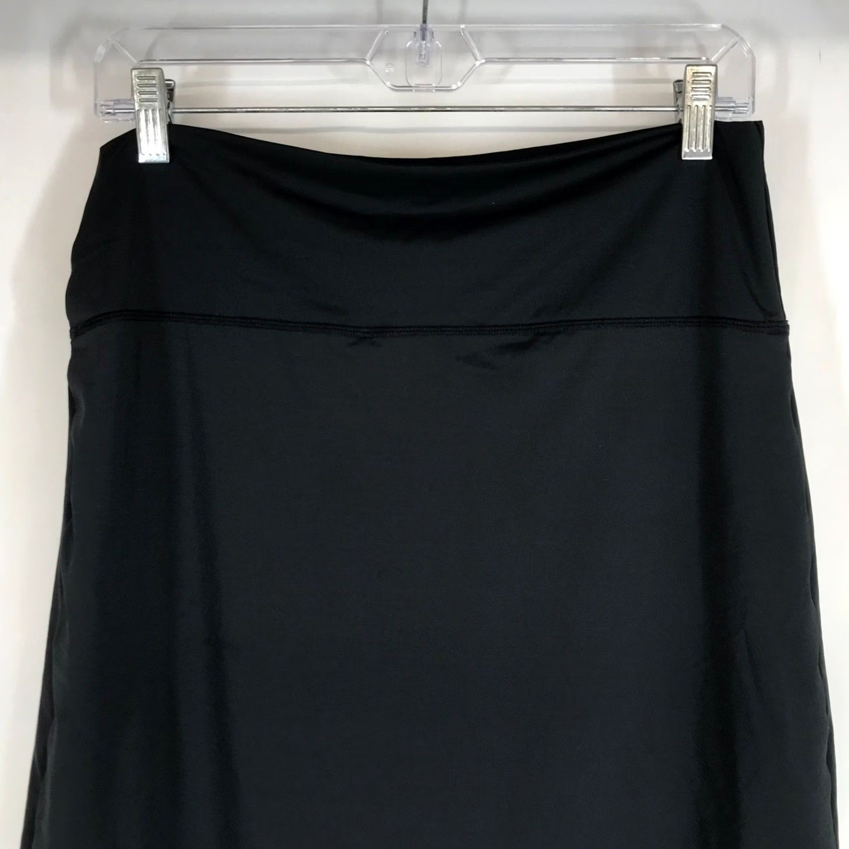 Vintage Carve Designs Black Athletic SWIM Skirt Cover Up Short Size 32" / US 10 / IT 46 - 5 Thumbnail