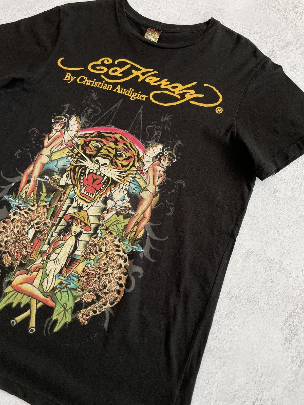 Ed Hardy Vintage Tee Ed Hardy Black T-Shirt L Size US L / EU 52-54 / 3 - 2 Thumbnail
