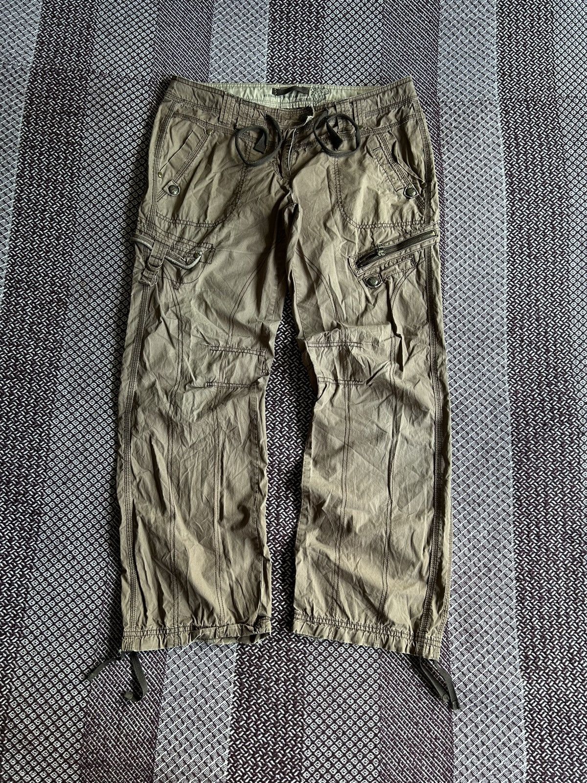 Japanese Brand × Vintage Vintage Baggy Distressed Faded Y2K Womens Jeans Size M / L Size 30" / US 8 / IT 44 - 1 Thumbnail