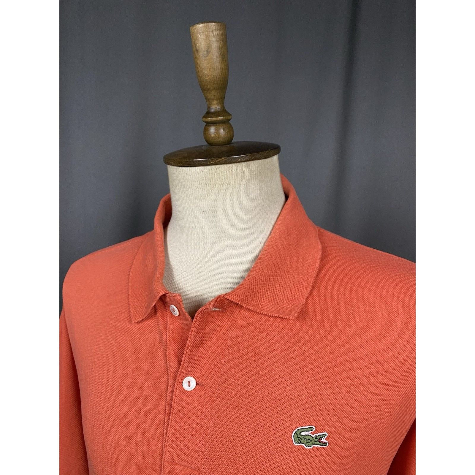 Lacoste Lacoste Men's Orange Polo T-Shirt Size 8 / 3XL Size US XXL / EU 58 / 5 - 5 Thumbnail