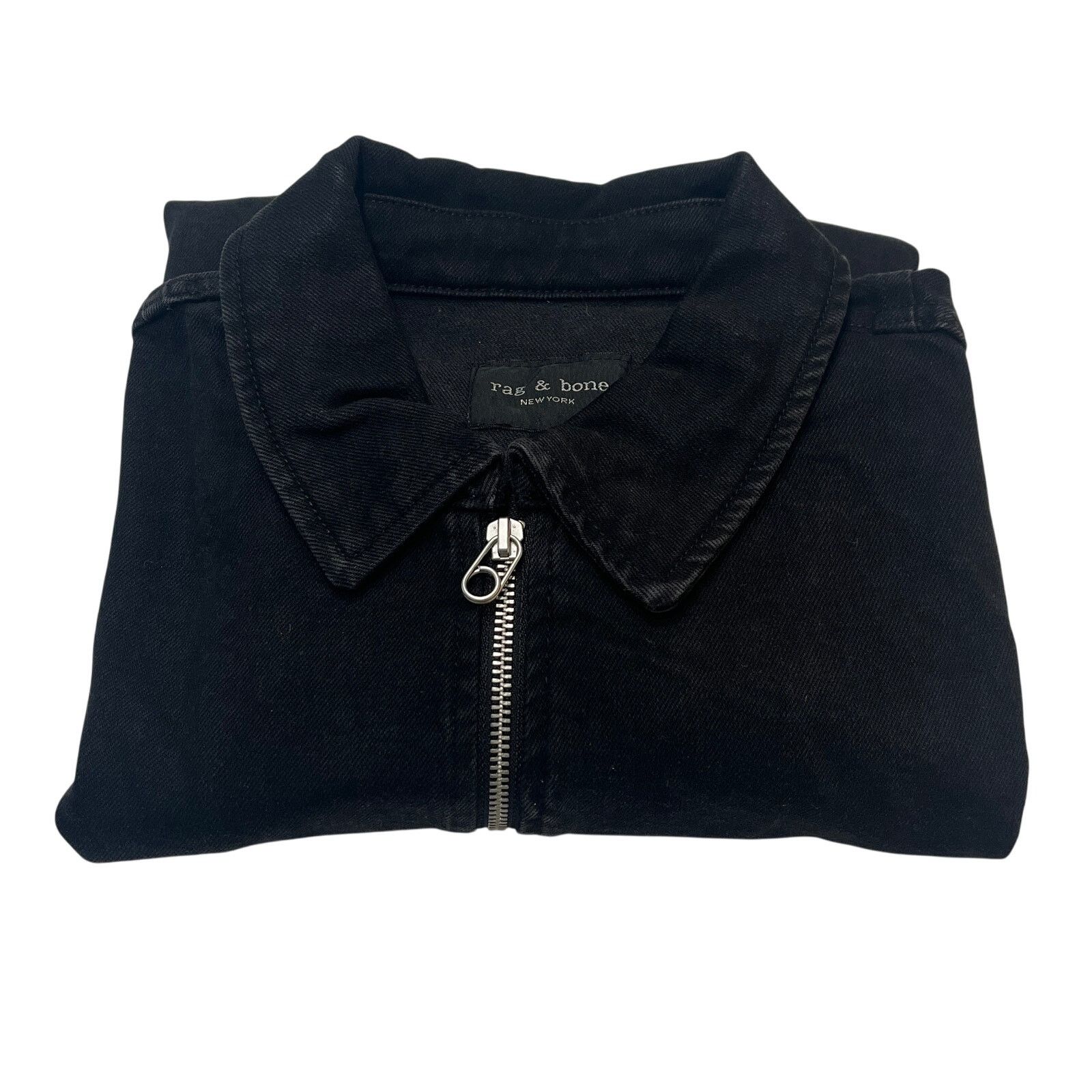 12-57 RAG & BONE Men's Denim Melrose Jacket Black XL $395