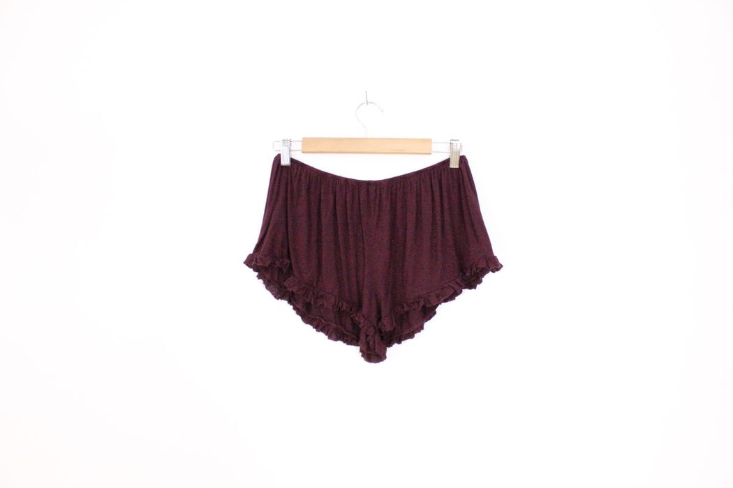 Brandy Melville Brandy Melville Women's Maroon Lounge Shorts