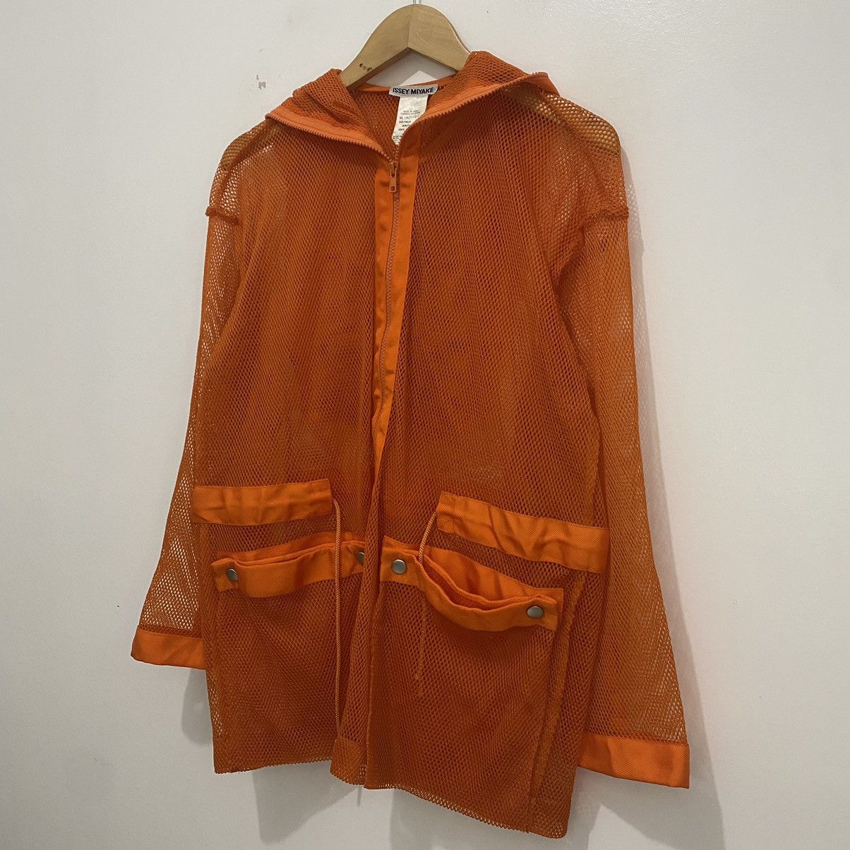 Issey Miyake × Pleats Please Issey Miyake Issey Miyake Mesh Zip up Jacket Size XS / US 0-2 / IT 36-38 - 3 Thumbnail