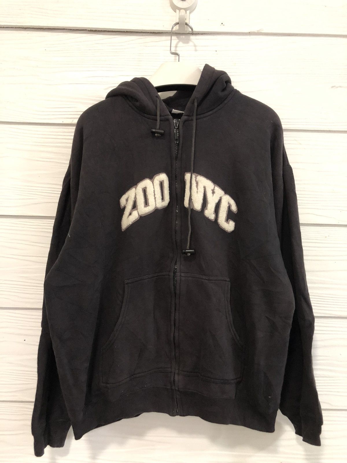 Skategang Zoo York Zoo York zipper hoodie Grailed