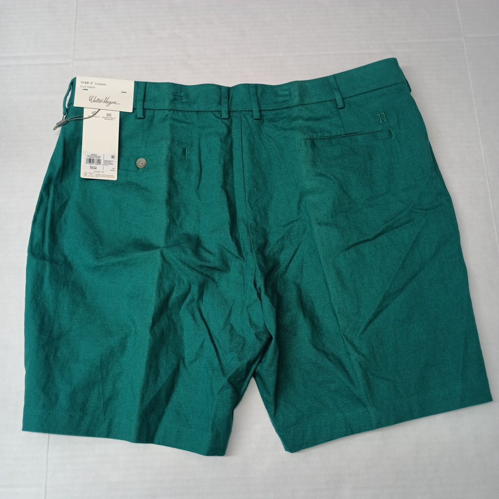 Other Walter Hagen Green Linen Golf Shorts Men's Size 40 9" Inseam Size US 40 / EU 56 - 4 Thumbnail