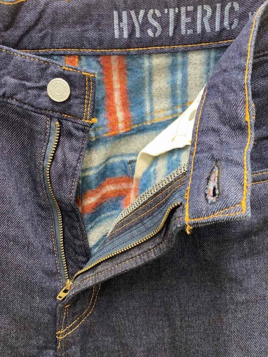 Hysteric Glamour Hysteric Glamour 60S Xx Plain Denim Straight Pants Indigo Size US 30 / EU 46 - 3 Thumbnail