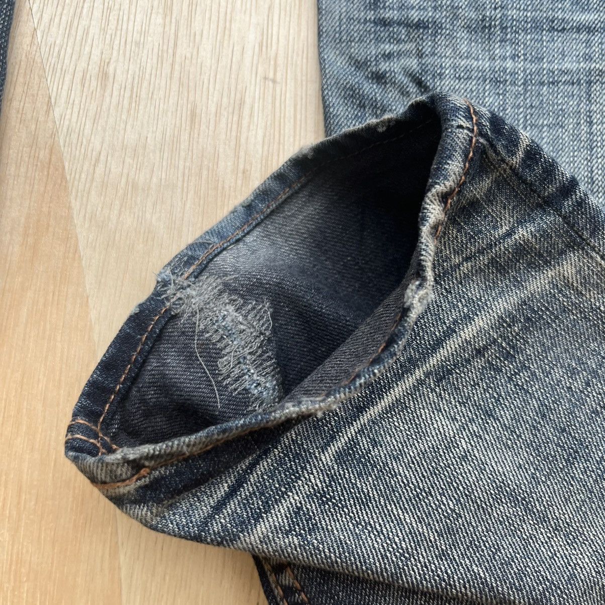 If Six Was Nine URBAN CRAFT JAPANESE BRAND DENIM DISTRESSED SLIM FIT Size US 31 - 9 Thumbnail