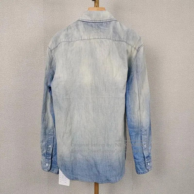 Loewe Loewe Light Blue Cotton Women's Jacket . Size L / US 10 / IT 46 - 2 Thumbnail