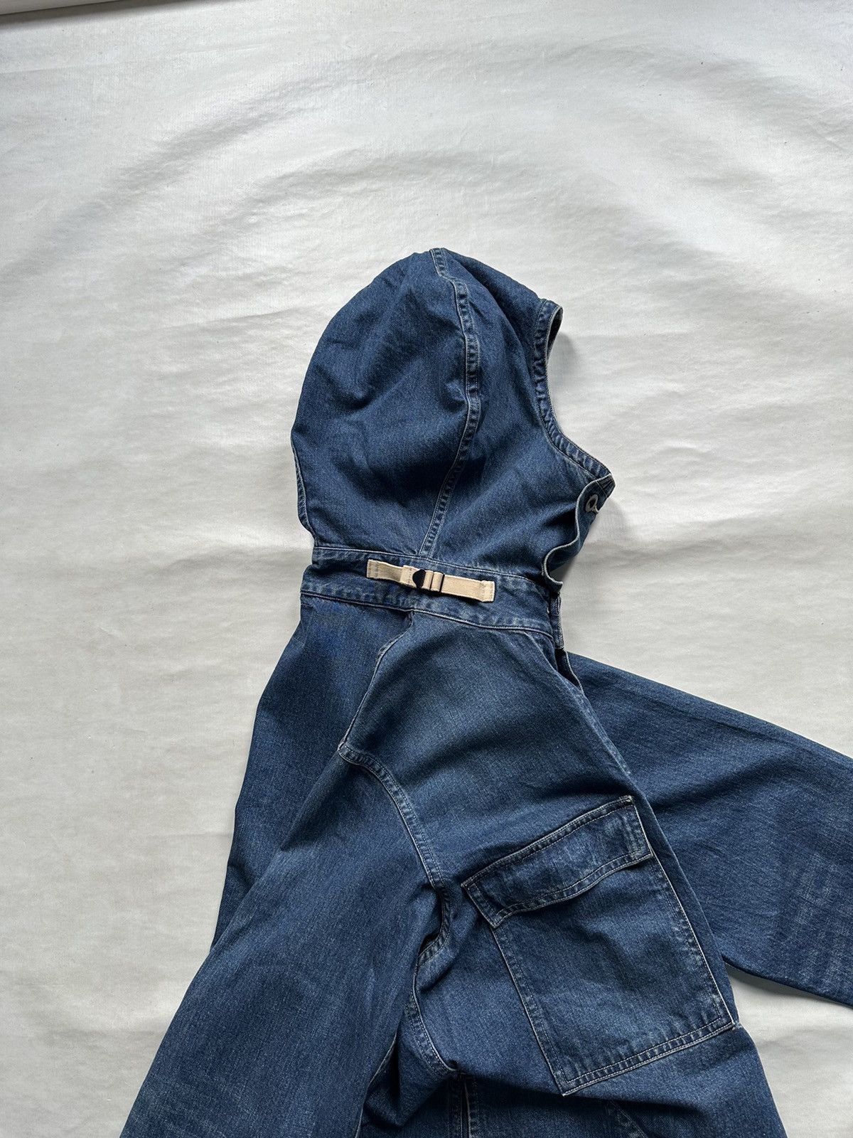 Engineered Garments (Ordinary Fits) Re:Ordinary Gunner Smock Denim Anorak Parka Size US M / EU 48-50 / 2 - 6 Thumbnail