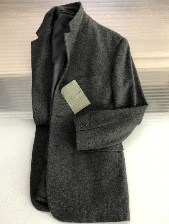Yohji Yamamoto YYPH vintage grey wool/cashmere sport coat S NEW Size 42R - 3 Thumbnail