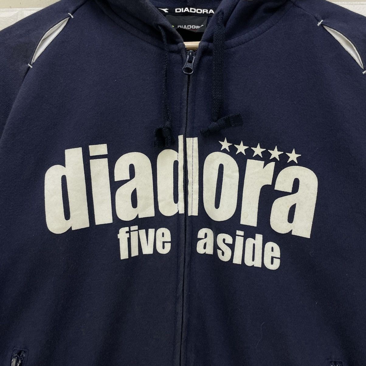 Diadora 💥Vintage Diadora Hooded Size US L / EU 52-54 / 3 - 4 Thumbnail