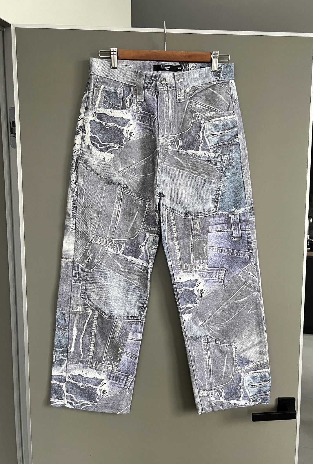 Jaded London Jaded London Denim Print Skaters Pants Size US 28 / EU 44 - 1 Thumbnail