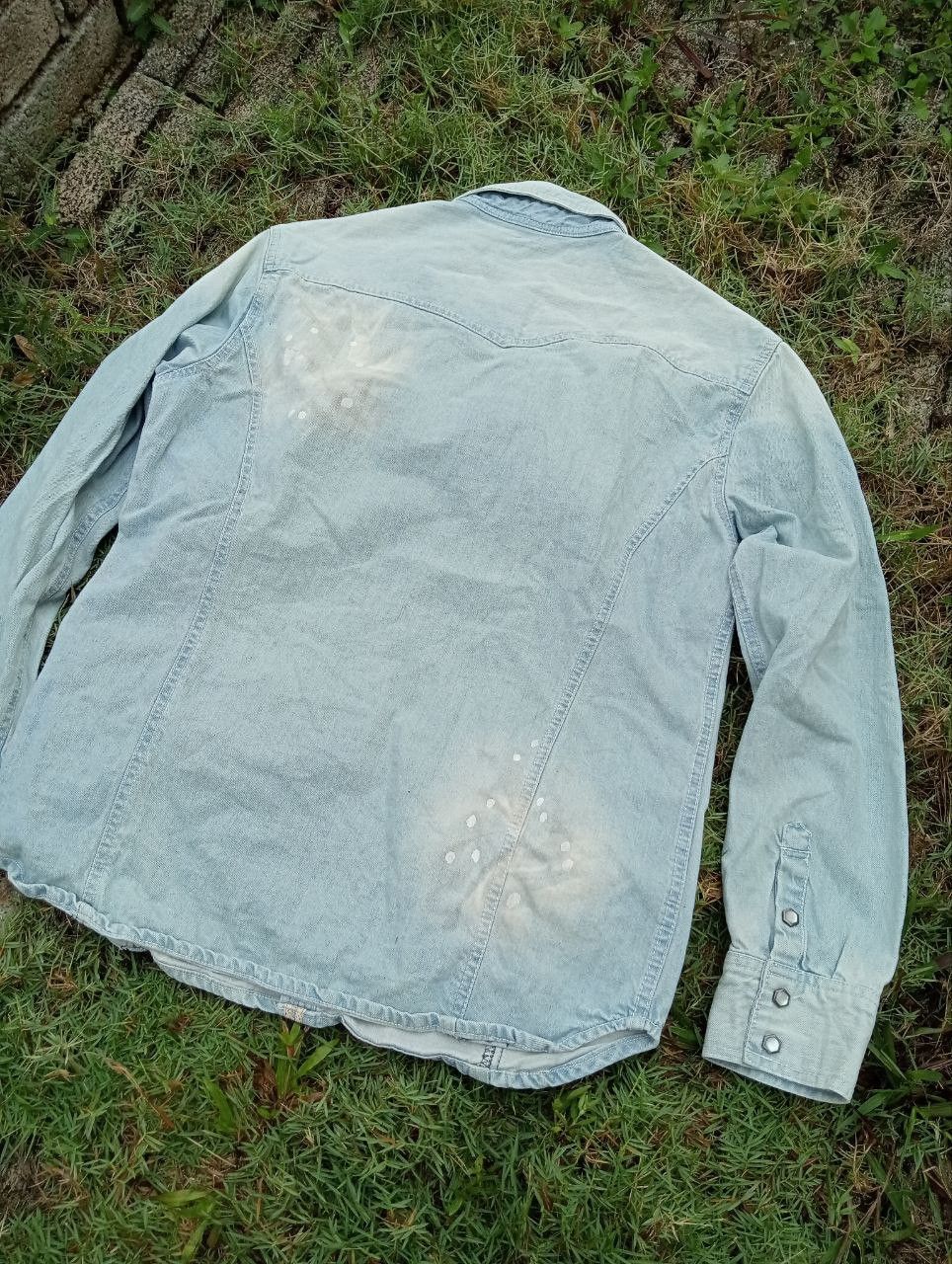 semanticdesign Japanese Semantic Design Denim Shirt - Size L Size US L / EU 52-54 / 3 - 7 Thumbnail