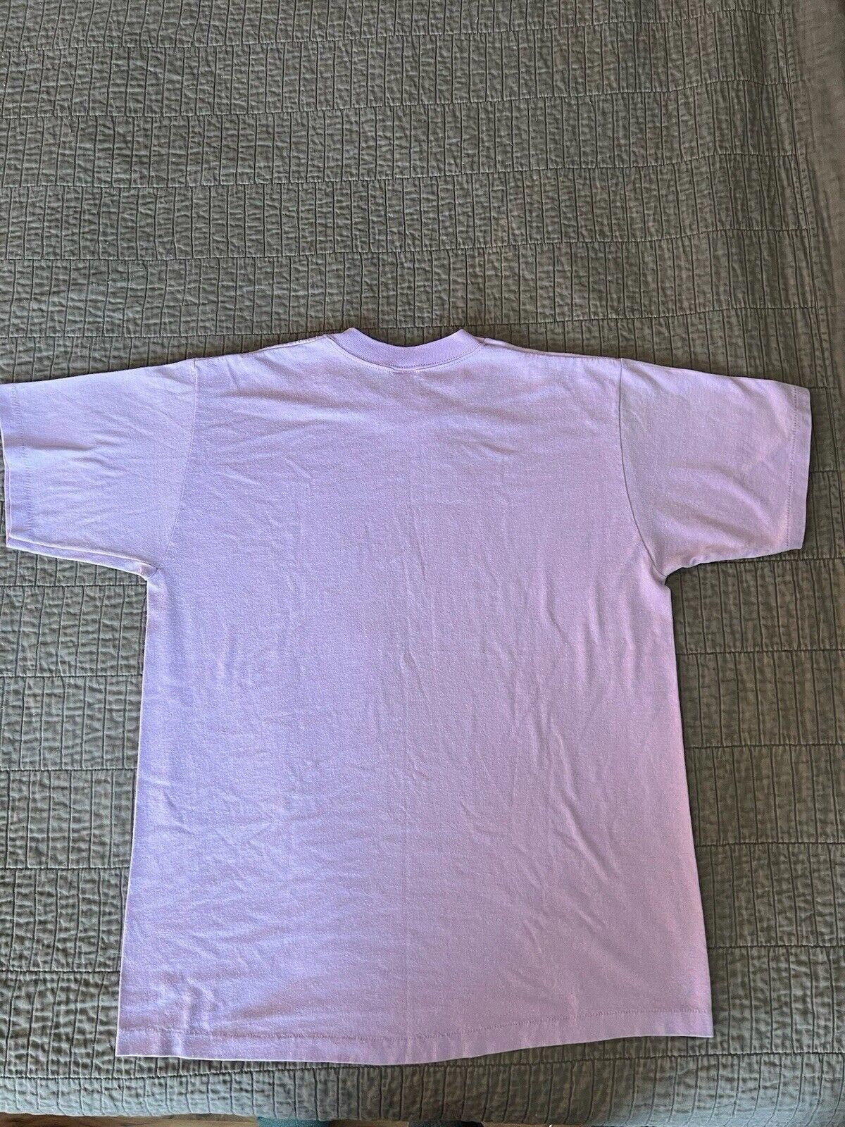 Designer Sportswear Single Stitch Outdoor School 1984 L Purple Shirt Size US L / EU 52-54 / 3 - 4 Thumbnail