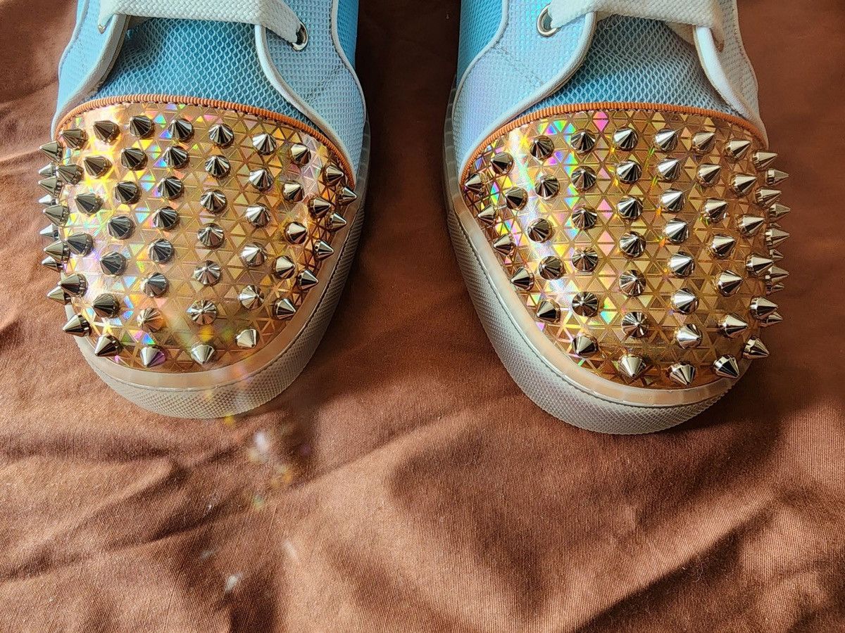 Christian Louboutin New Christian Louboutin Fun Lou Spikes Flat Men’s Size 12.5 Size US 12.5 / EU 45-46 - 2 Thumbnail