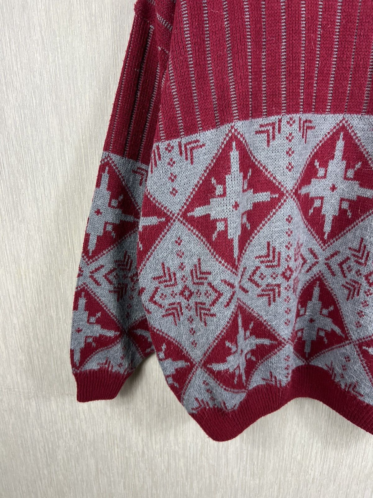 Levi's Vintage Levis Civvy Street snowflakes winter pattern sweater Size US XL / EU 56 / 4 - 5 Thumbnail