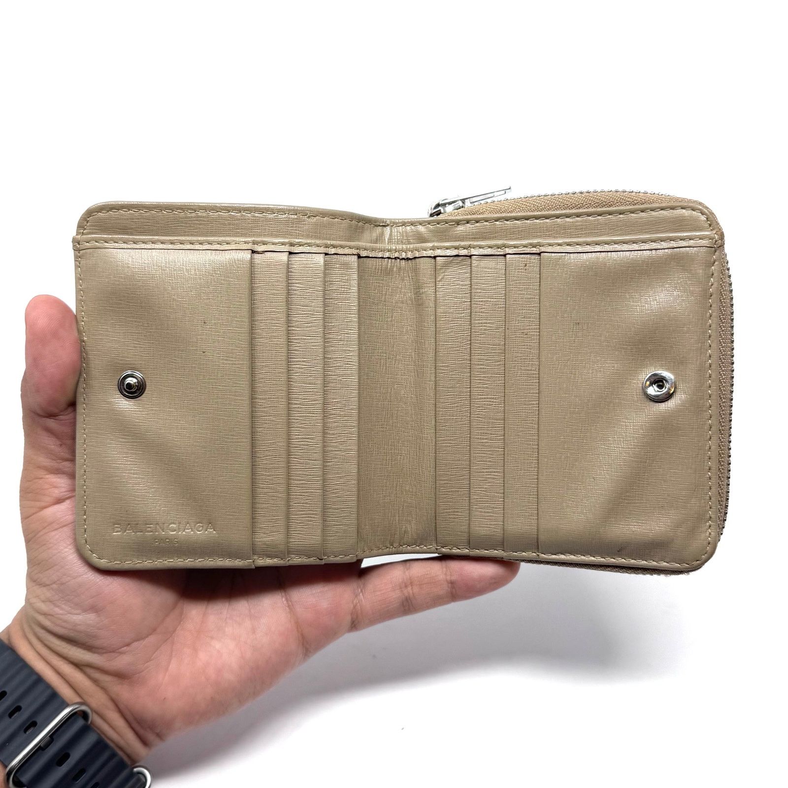 Balenciaga Balenciaga Zipper Wallet Size ONE SIZE - 3 Thumbnail