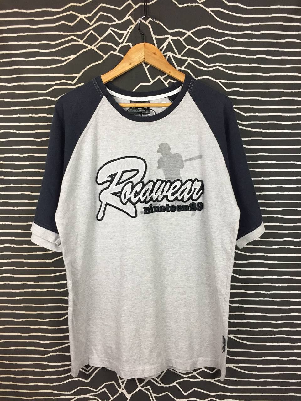 Rocawear Rocawear Jay-Z Streetwear Heritage Collection Raglan Tee Size US L / EU 52-54 / 3 - 1 Thumbnail