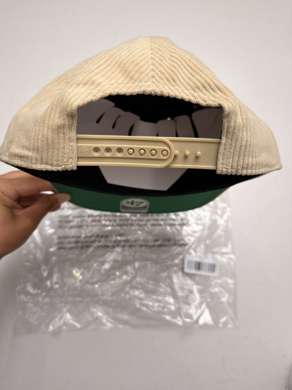 HIDDEN HIDDEN NY LOGO HAT CORDUROY Size ONE SIZE - 3 Thumbnail
