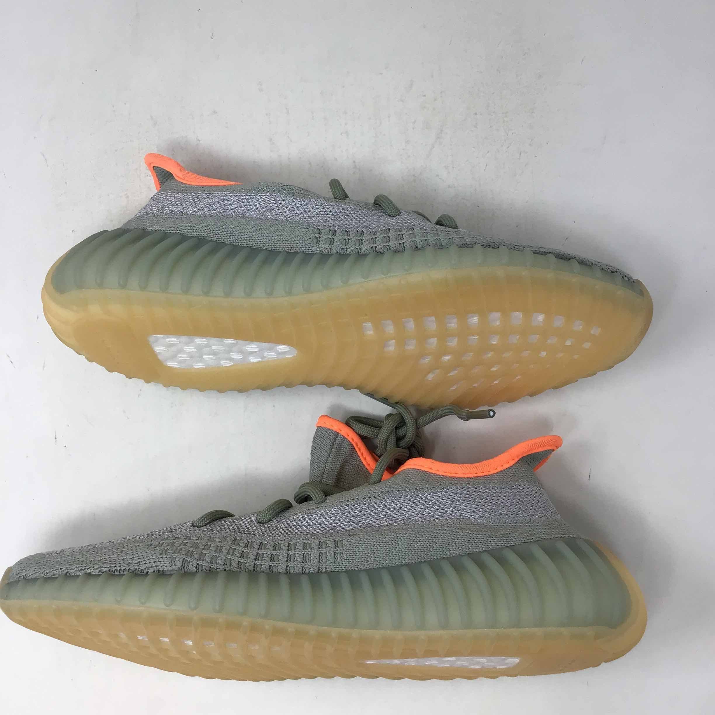 adidas gazelle silver green womens Yeezy 350 V2 Desert Sage Sz 8.5 main image 0
