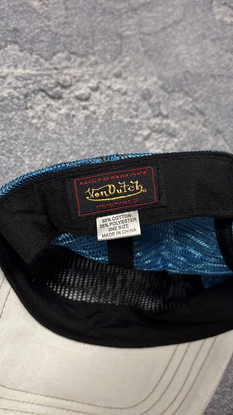 Von Dutch Von Dutch Trucker Hat White SnapBack Cap Size ONE SIZE - 4 Thumbnail