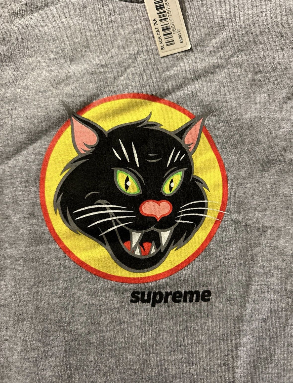 Supreme Supreme Black Cat Tee Size MEDIUM Size US M / EU 48-50 / 2 - 3 Thumbnail