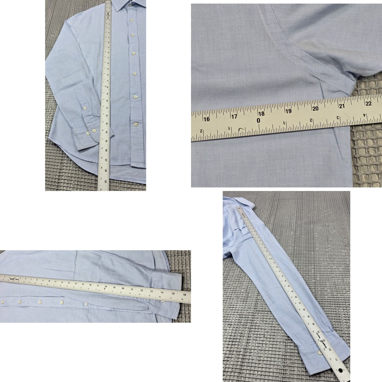 Polo Ralph Lauren Polo Ralph Lauren Oxford Stretch Button Up Shirt 15.5-39 Long Sleeve Blue Shirt Mens Regular Cotton Spandex Dress Shirt Vintage No Size US L / EU 52-54 / 3 - 8 Thumbnail