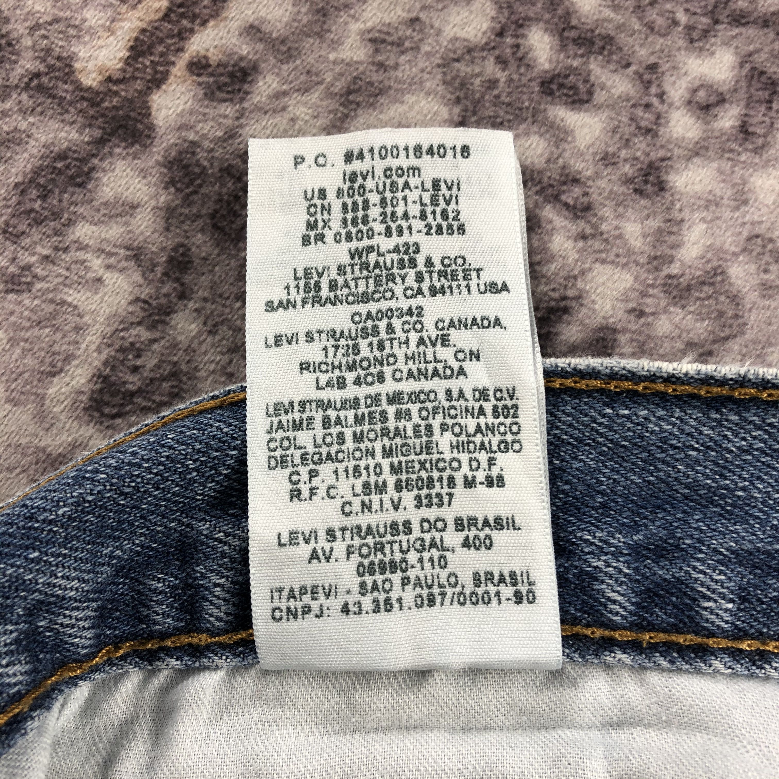 Levi's × Vintage Vintage Blue Wash Levis 505 Jeans-JM2405 Size US 35 - 15 Thumbnail