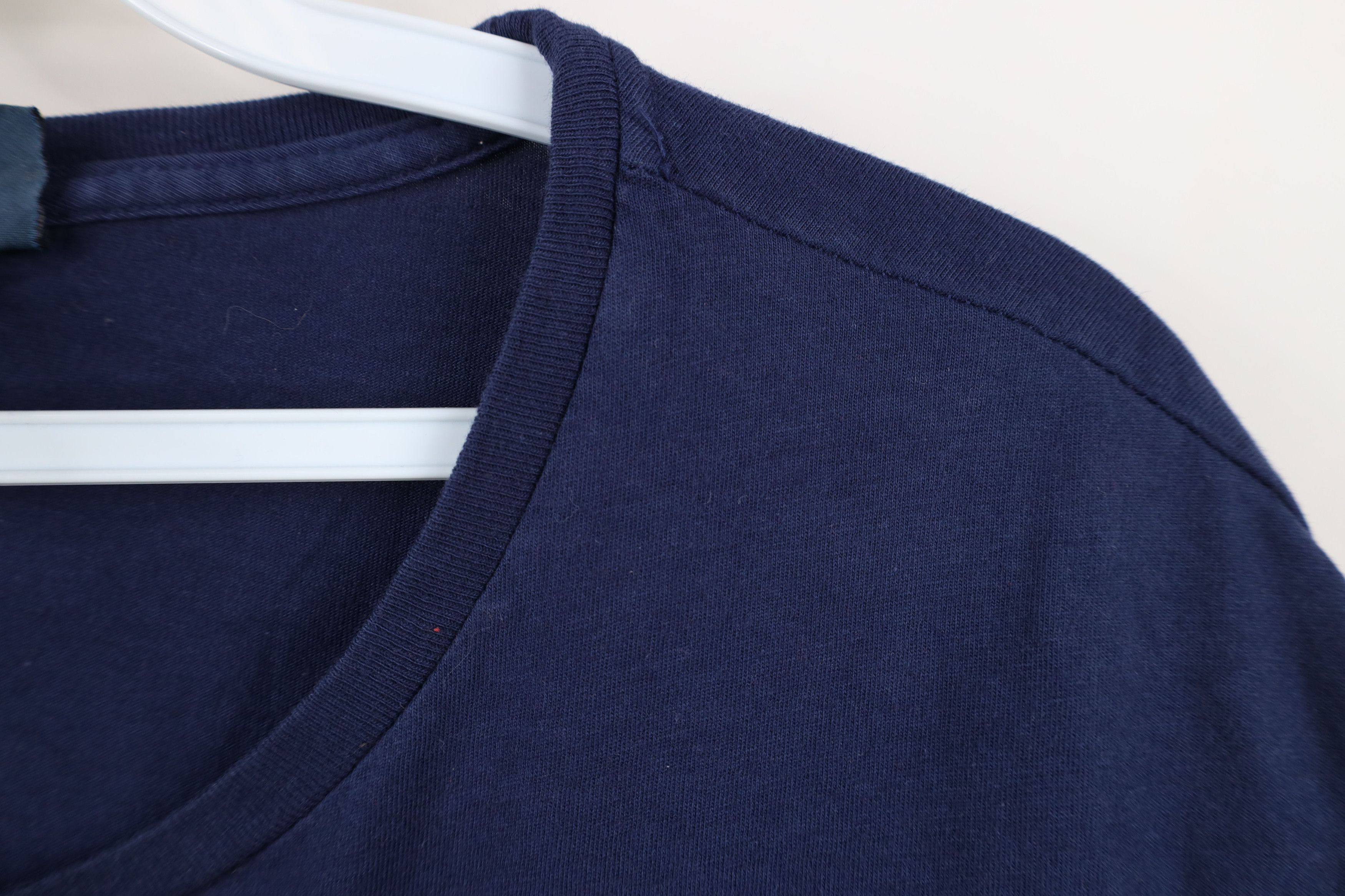 Ralph Lauren × Vintage Vintage 90s Ralph Lauren Boat Anchor Marine T-Shirt Blue Size US XL / EU 56 / 4 - 8 Thumbnail