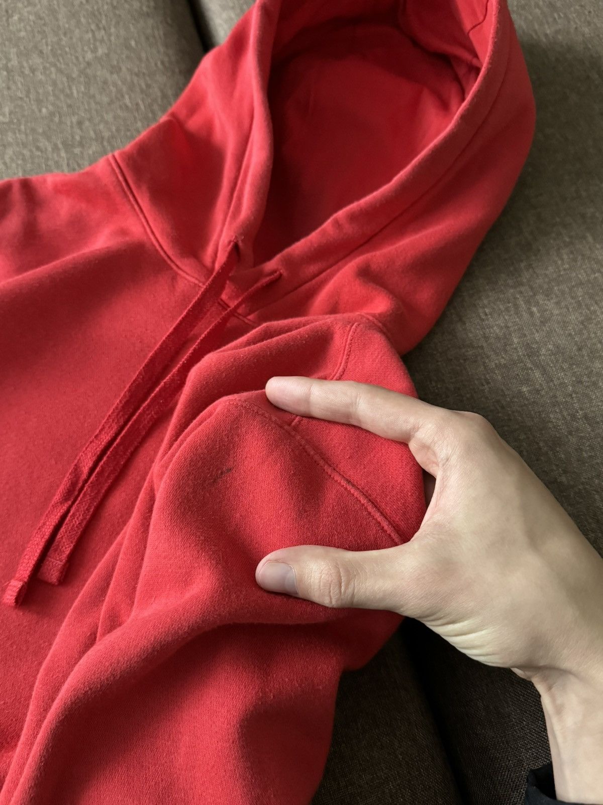 Nike × Vintage Nike basic oversized Y2K Vintage style hoodie Size US S / EU 44-46 / 1 - 10 Thumbnail