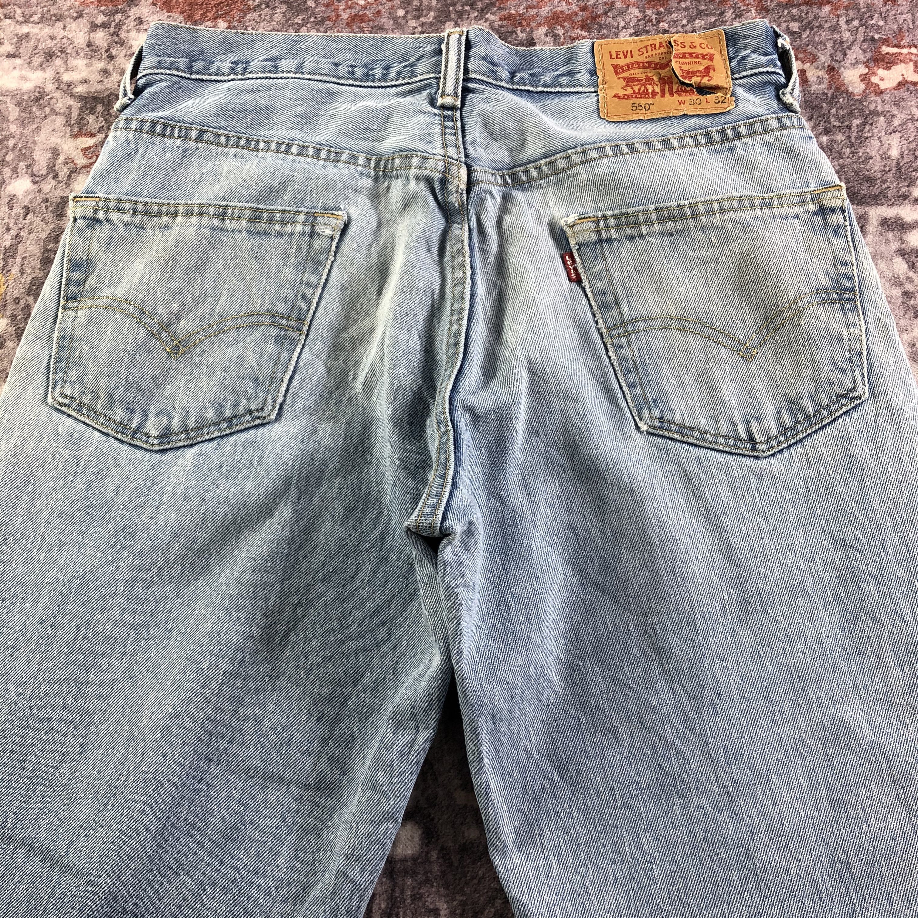 Levi's × Vintage Vintage Light Wash Levis 550 Jeans-JM3359 Size US 32 / EU 48 - 5 Thumbnail
