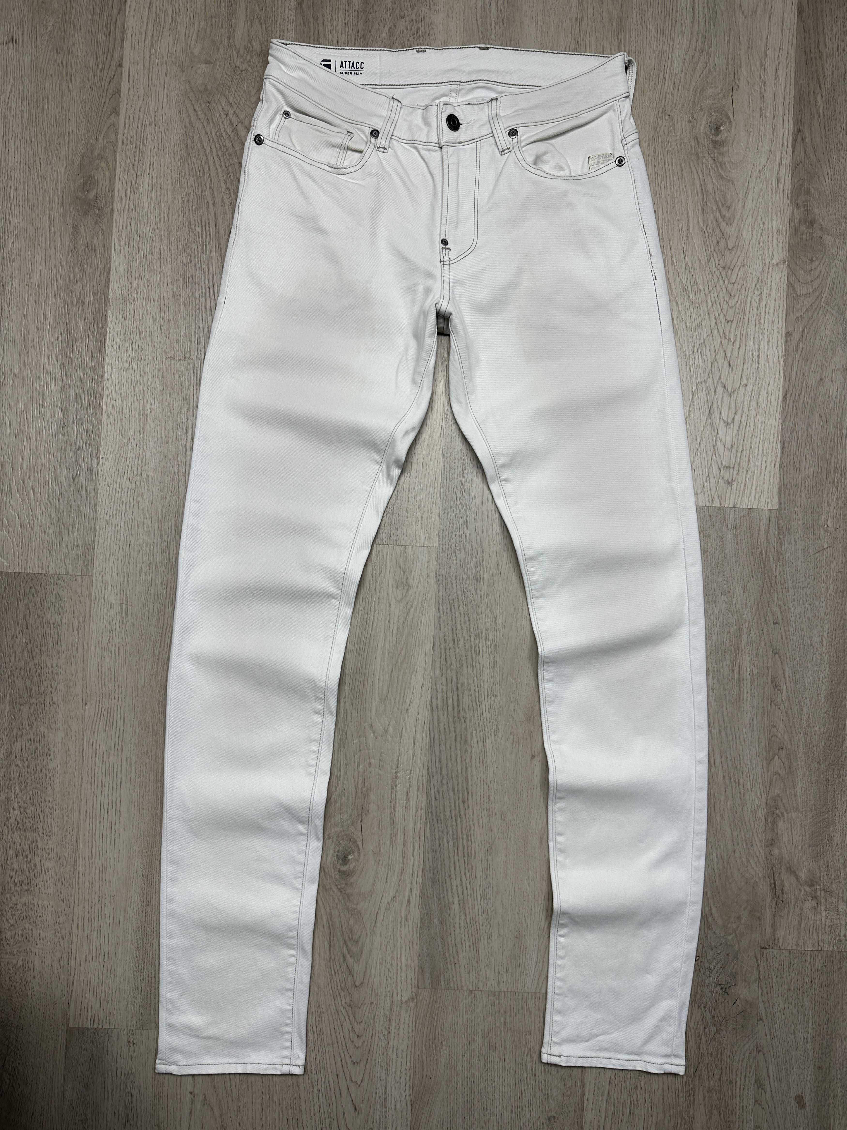 G-Star G Star Raw Attacc Super Slim COJ Mens Denim Pants Jeans Size US 33 - 1 Thumbnail