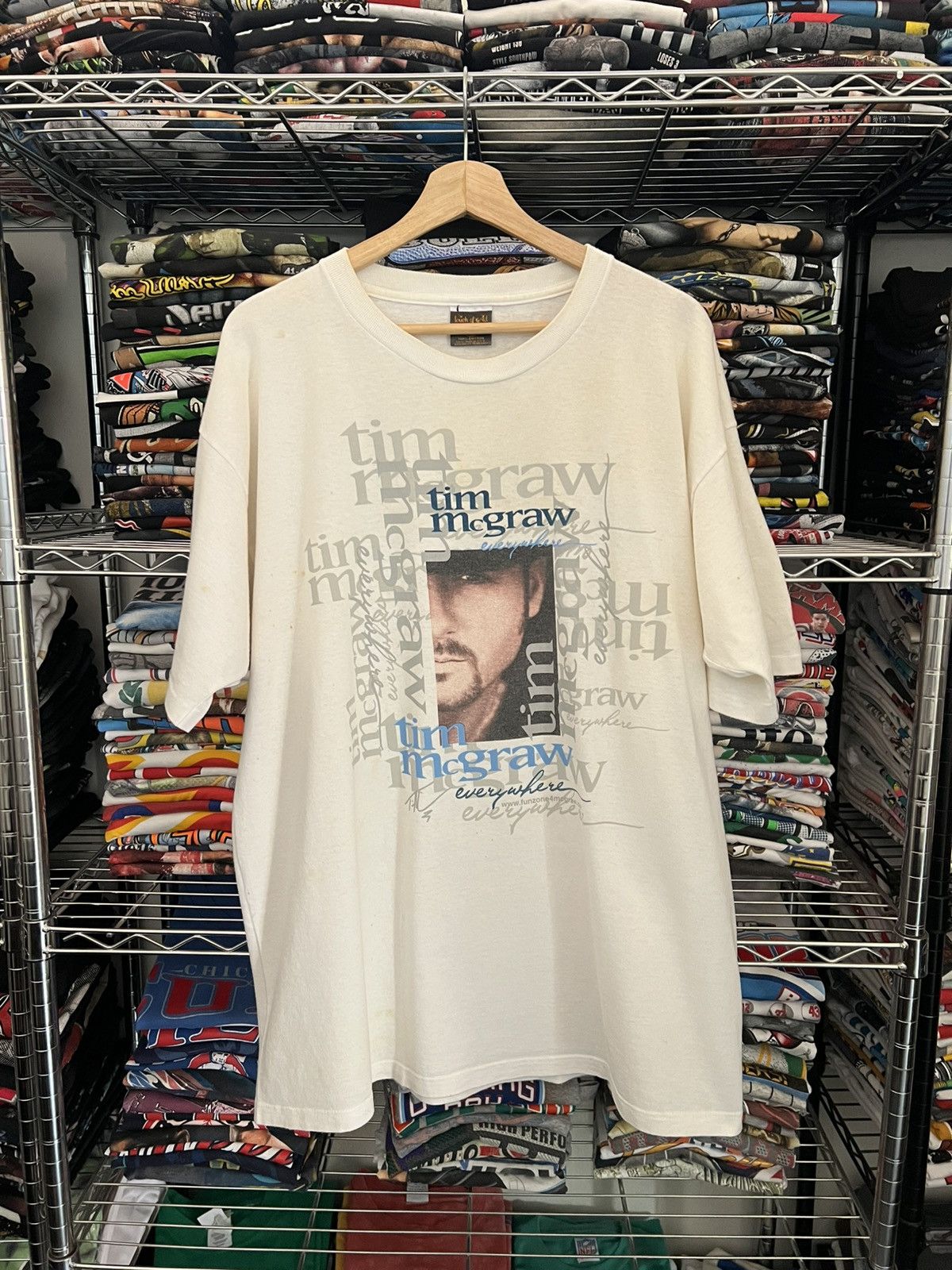 Band Tees 1997 Tim McGraw Everywhere Tour Tee Size US XL / EU 56 / 4 - 1 Thumbnail
