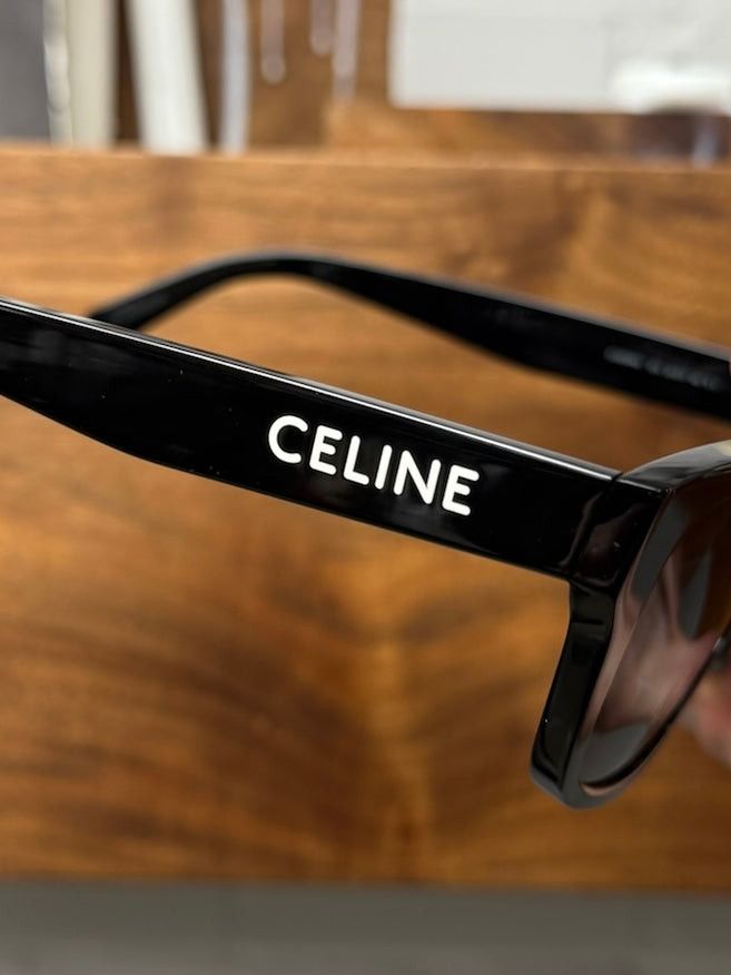 Celine Celine ‘CL40249U’ Black Wayfarer Frame Sunglasses Size ONE SIZE - 2 Thumbnail