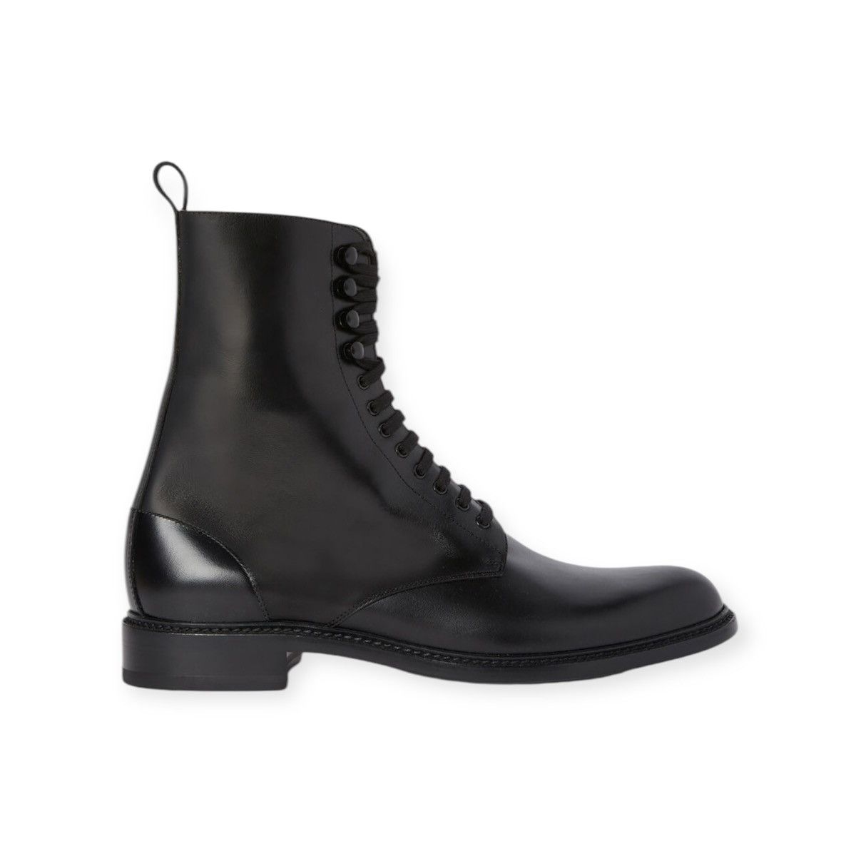 Saint Laurent Army Laced Boots Matt Finish