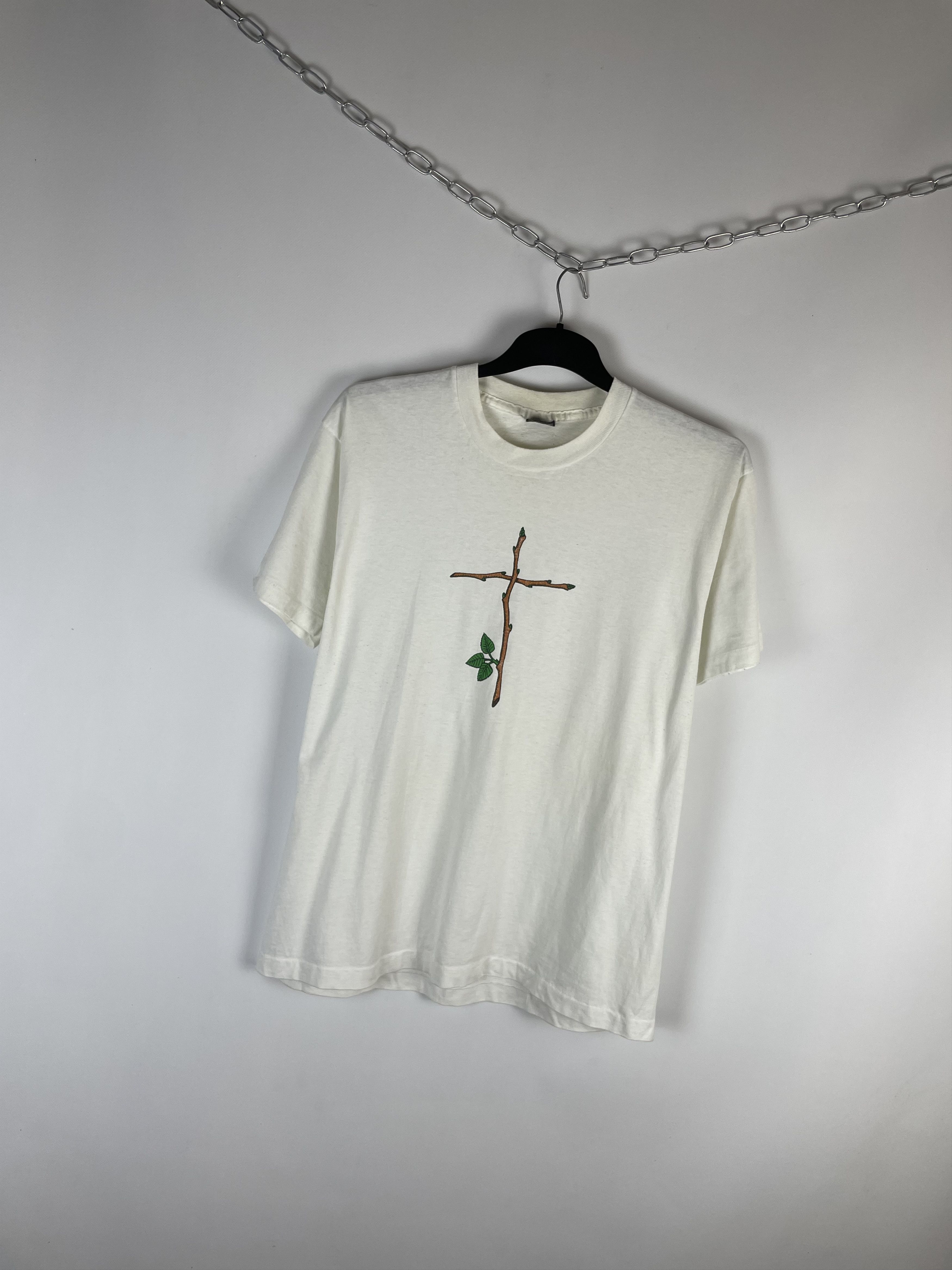 Vintage Vintage 90’s T-Shirt Size US XL / EU 56 / 4 - 2 Thumbnail