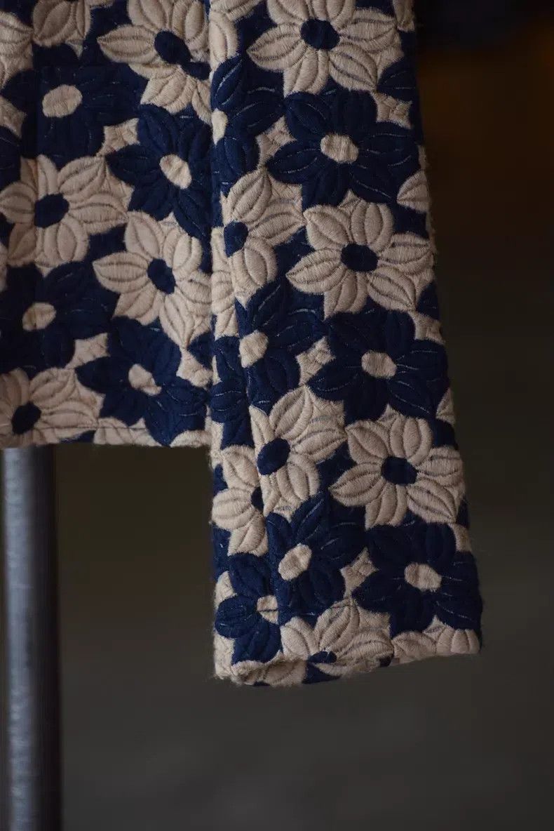 Comme des Garcons Comme Des Garcons size F Relief Floral Cardigan Jacket Size S / US 4 / IT 40 - 5 Thumbnail