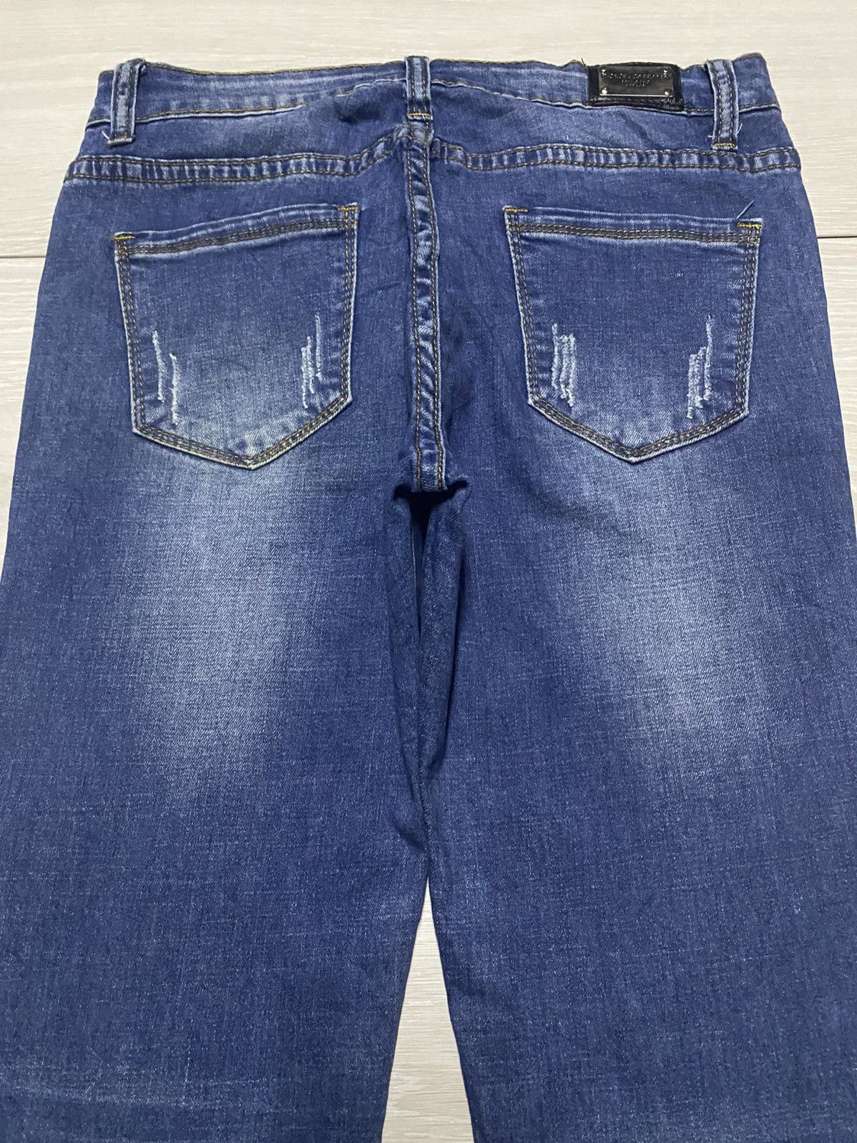 Dolce & Gabbana Woman Dolce Gabbana Distressed Skinny Fit Jeans Size US 28 / EU 44 - 4 Thumbnail