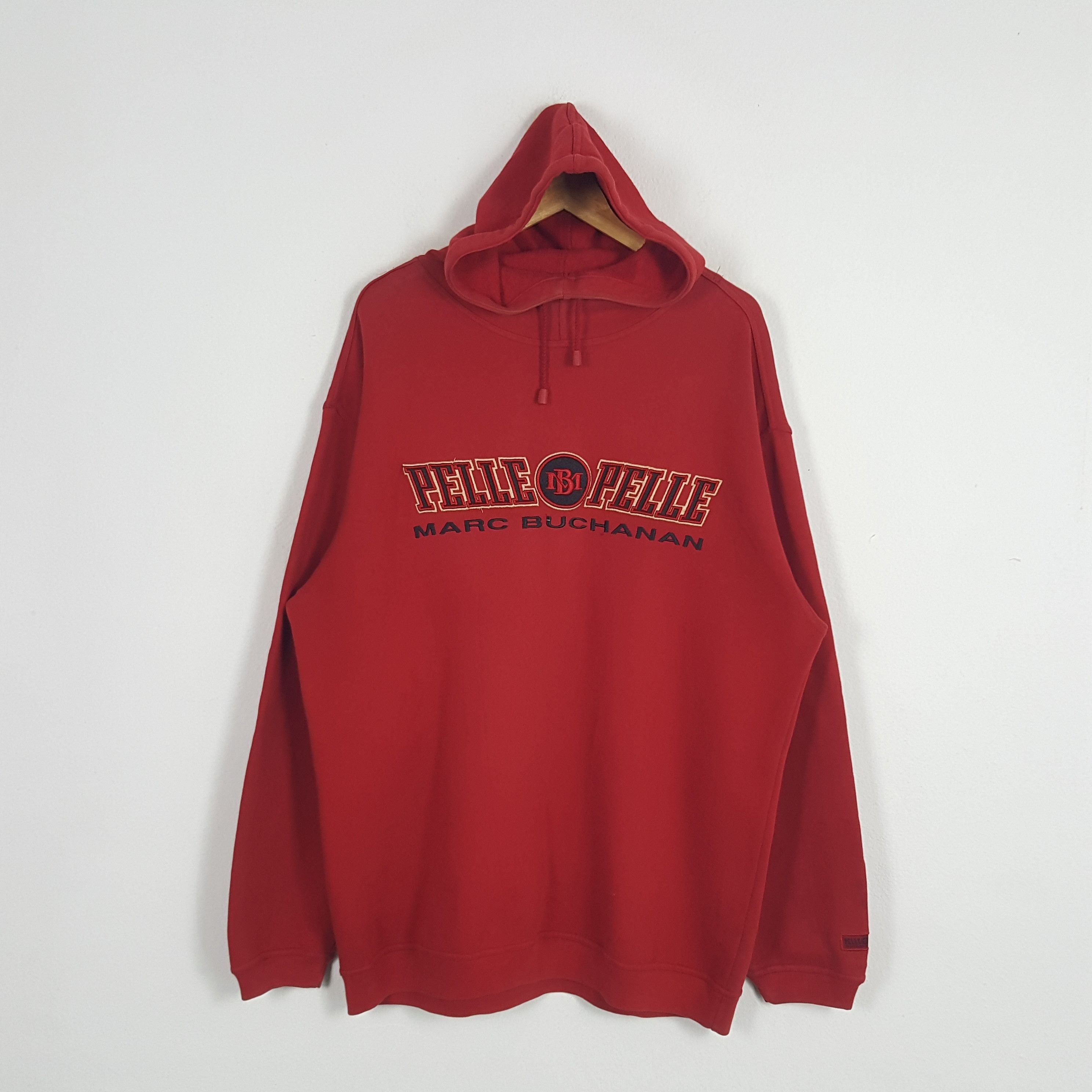 Marc Buchanan × Pelle Pelle × Vintage Vintage Pelle Pelle Marc Buchanan Street Style Hoodies Size US XL / EU 56 / 4 - 1 Thumbnail