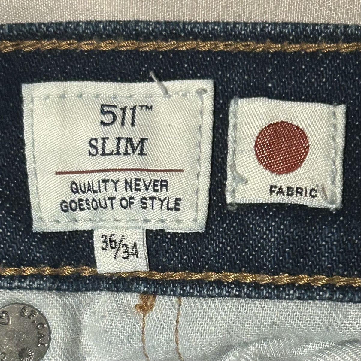 Levi's Levi’s Japanese Selvedge 511 Denim Jeans Size US 36 / EU 52 - 4 Thumbnail