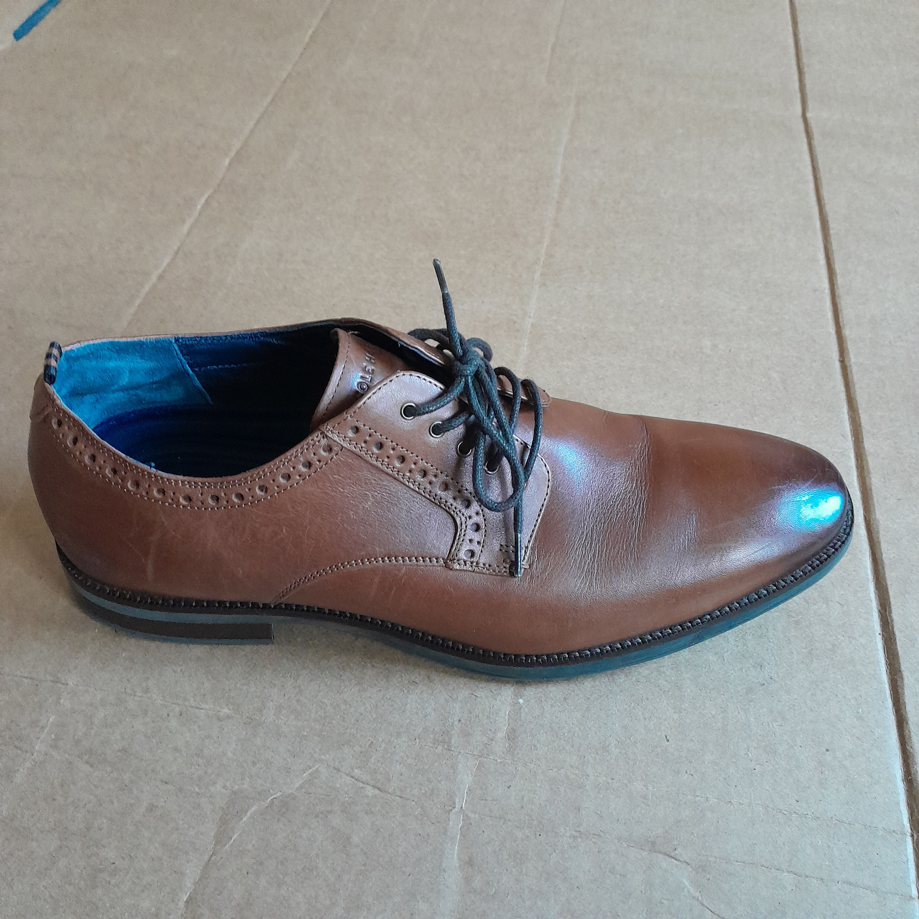 Cole Haan Cole Haan grand 360 oxford brown dress shoes #C30626 Size US 10 / EU 43 - 4 Thumbnail