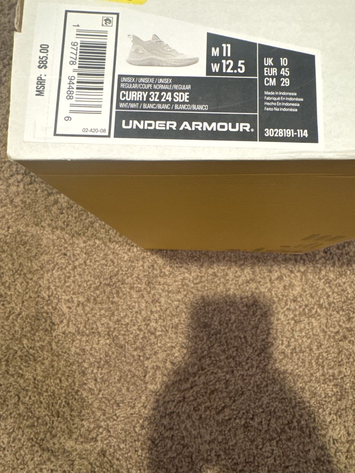Under Armour Under Armour Curry mens shoes Size US 11 / EU 44 - 7 Thumbnail