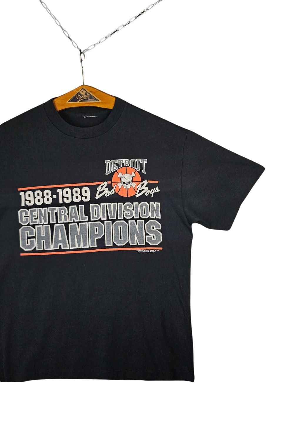 1989 Detroit Pistons “Bad Boys” Central Division Tee - USA
